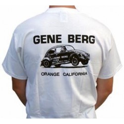 Camiseta GENE BERG blanca. Talla L.